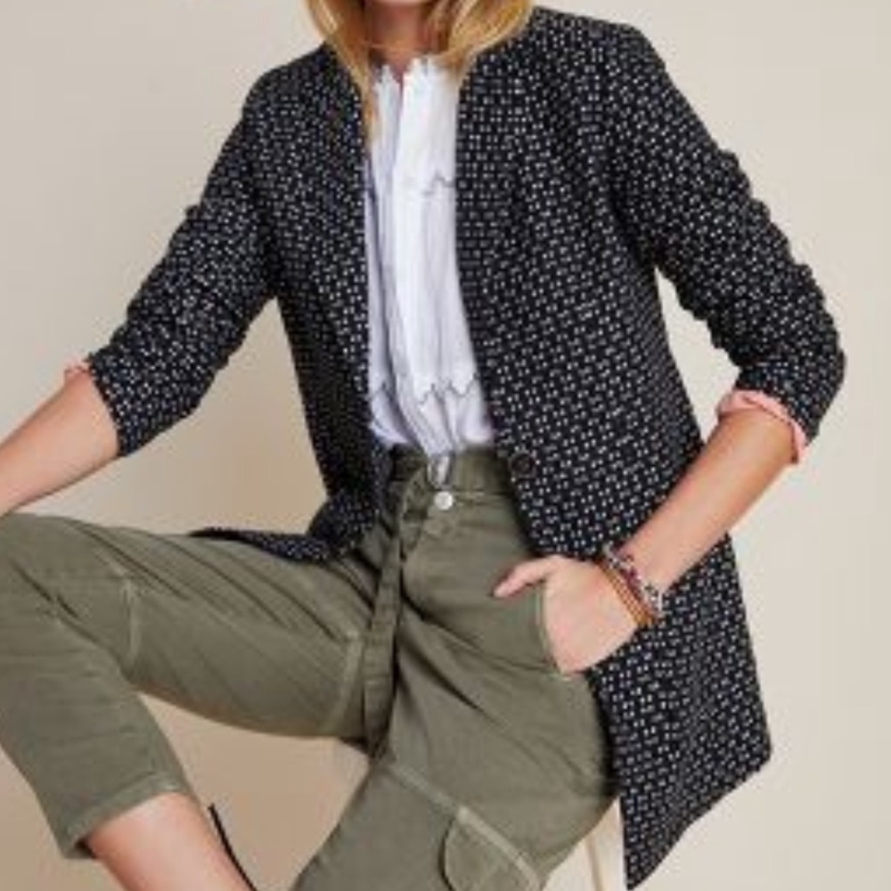 Anthropologie Filipa Textured Blazer - XS - NWT